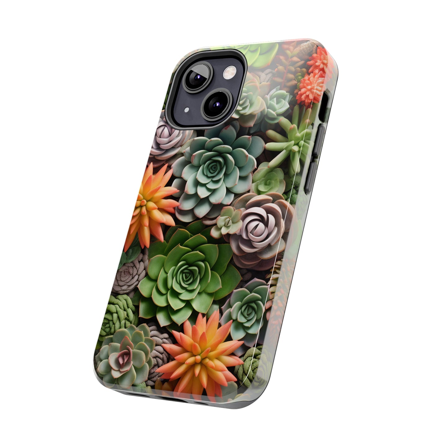 Succulent Desert Cactus Floral iPhone Case | Embrace the Beauty of Arid Elegance