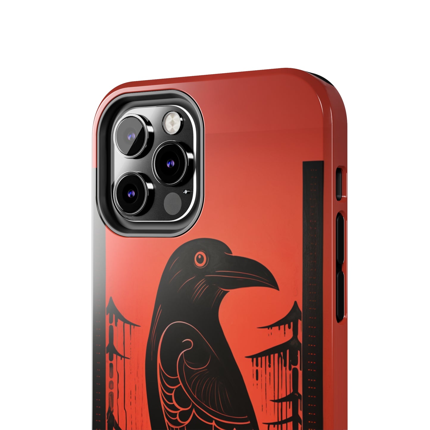 Mystic Totem: Northwest Native American Tribal Raven | Cultural Heritage iPhone Case