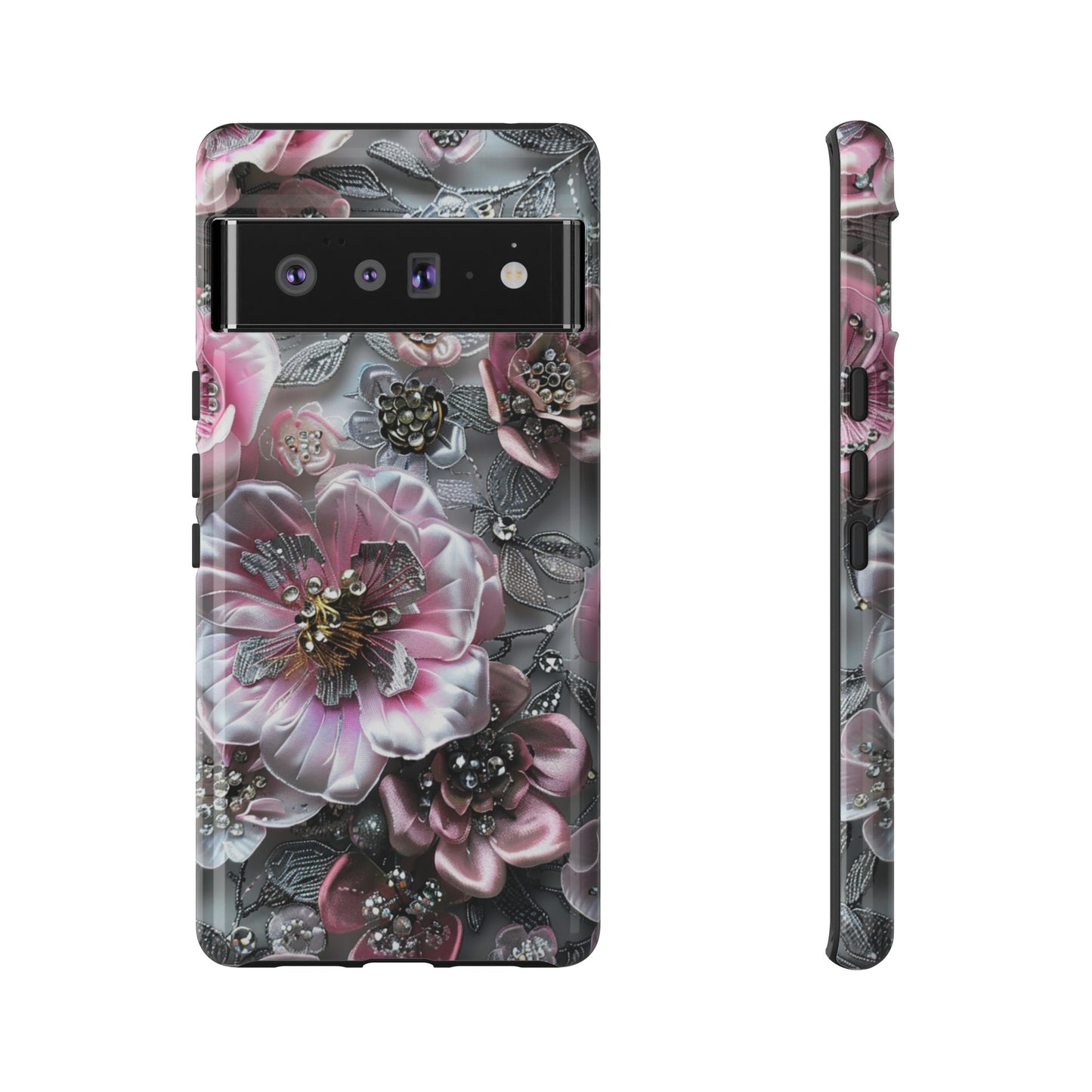 Coquette Aesthetic Floral Art iPhone 15 Case