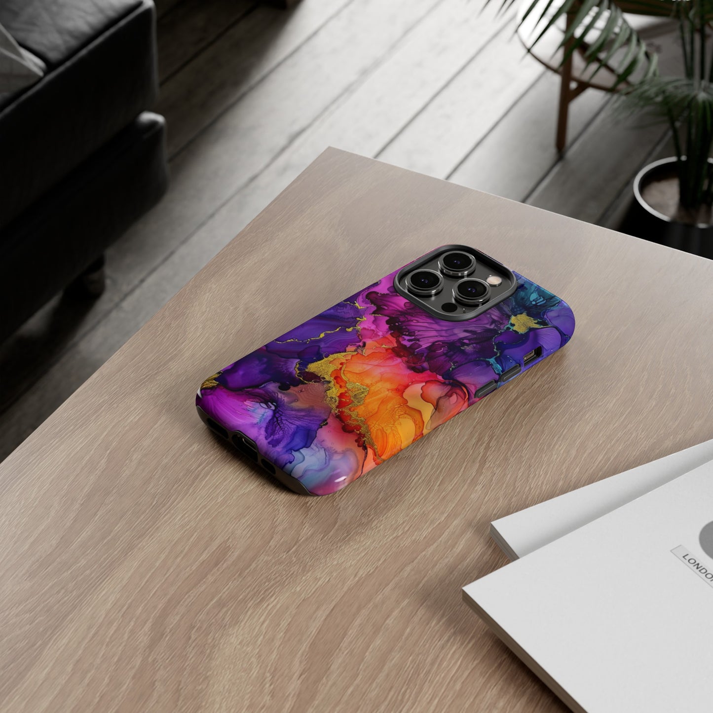 Floral Color Explosion iPhone 12 Case