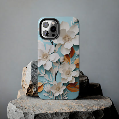 Paper Floral iPhone Case | Delicate Elegance and Nature-Inspired Beauty