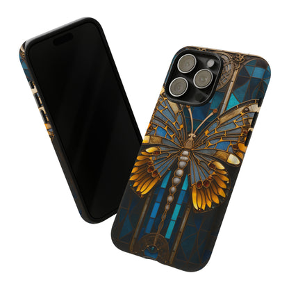 Stained Glass iPhone Butterfly Floral Aesthetic Art Nouveau