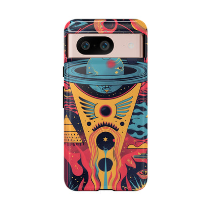 Cosmic Journey Space and Time Phone Case