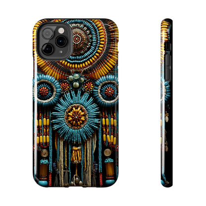 Native American Beadwork iPhone Case | Crafted Elegance with Cultural Heritage