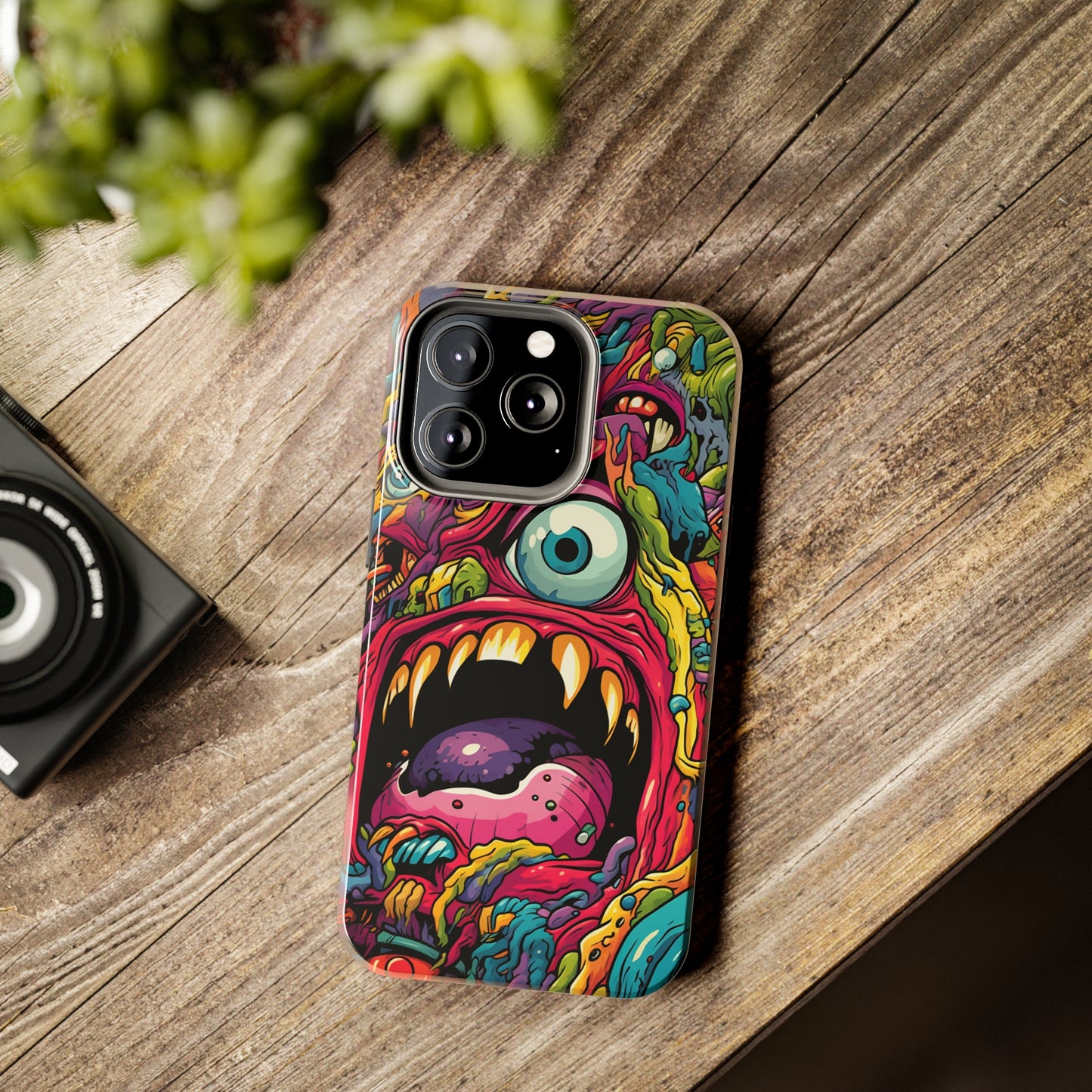 Psychedelic Dive: Monsters in the Mind & Mysteries Under the Bed | iPhone Tough Case