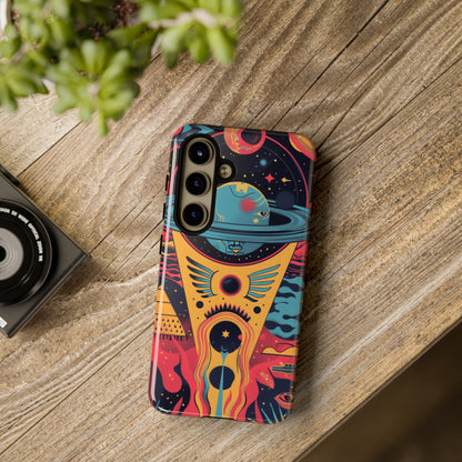 Cosmic Journey Space and Time Phone Case