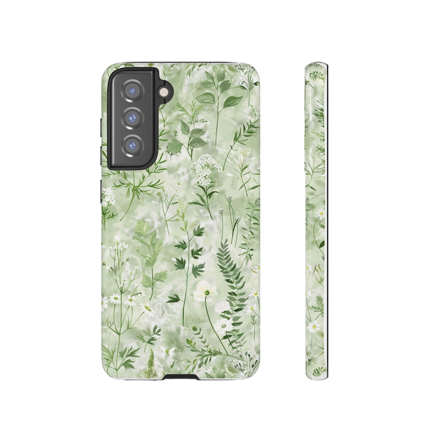 Floral Sage Green Wildflower Phone Case