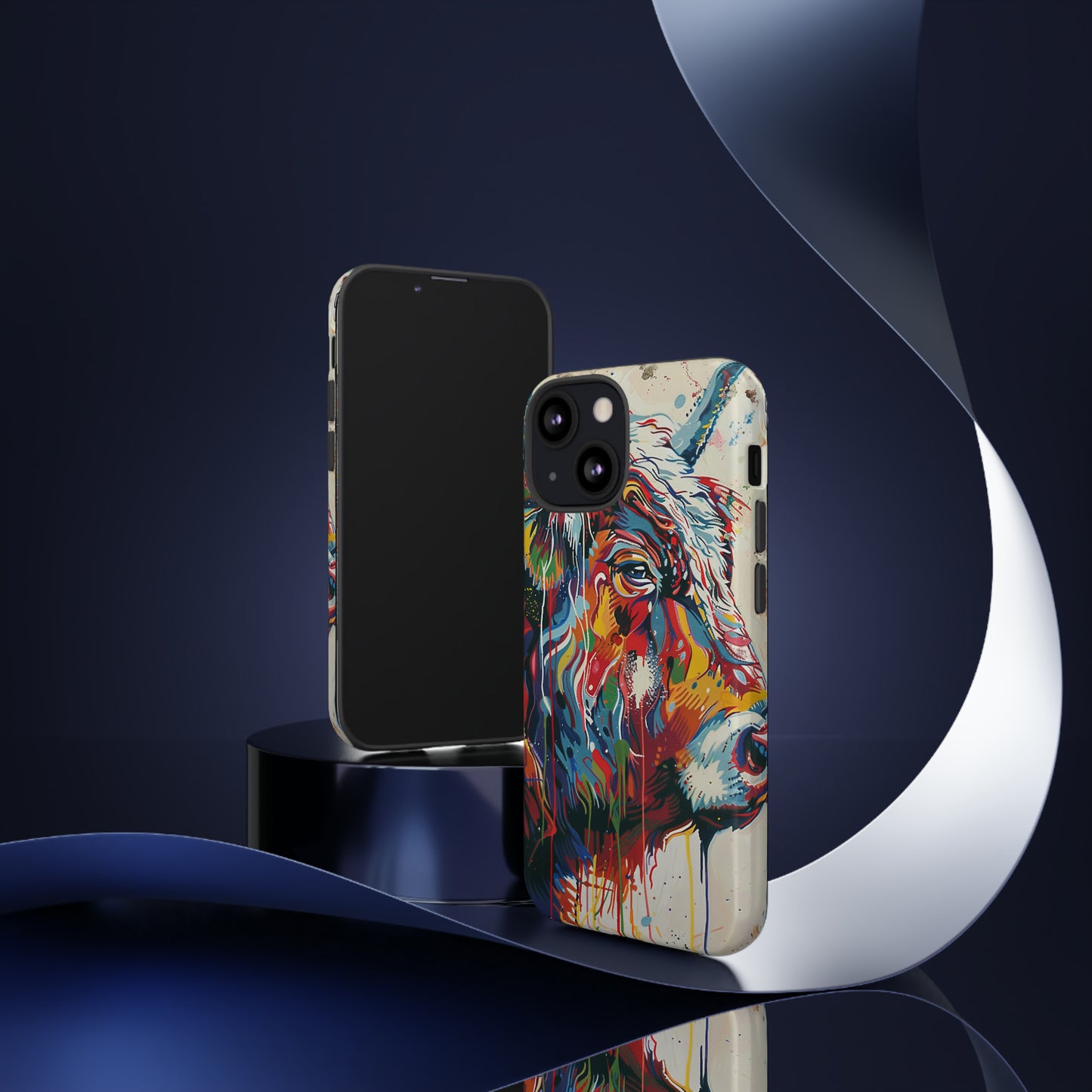 Whole Lotta Bull Abstract Phone Case