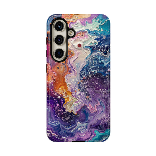 Trippy Psychedelic Color Waves Phone Case 