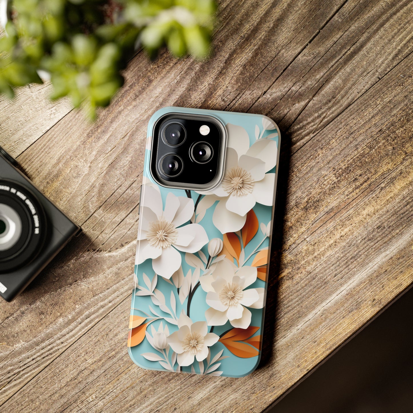 Paper Floral iPhone Case | Delicate Elegance and Nature-Inspired Beauty