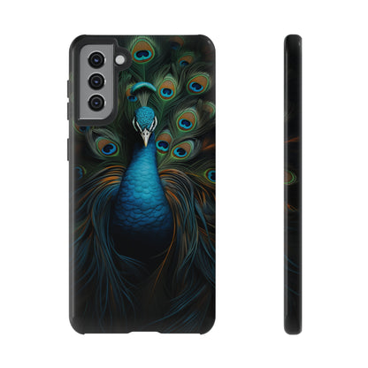 Peacock Feathers iPhone Case - A Timeless Symbol of Elegance for Google Pixel, iPhone, and Samsung Cases