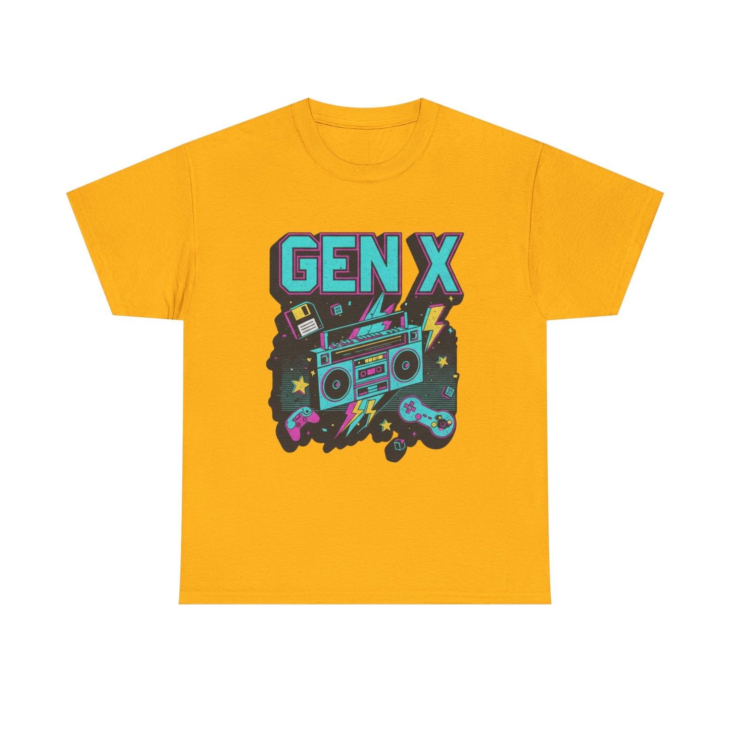 gen x nostalgia arcade gaming tee
