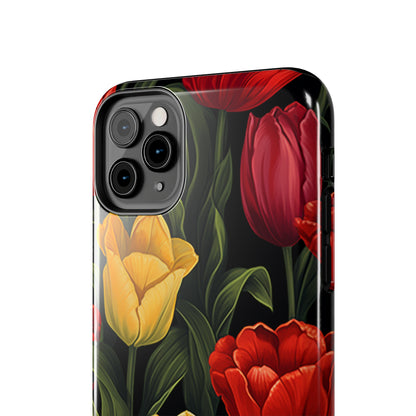 Tulip Floral Aesthetic iPhone Case | Embrace the Beauty of Nature in Full Bloom