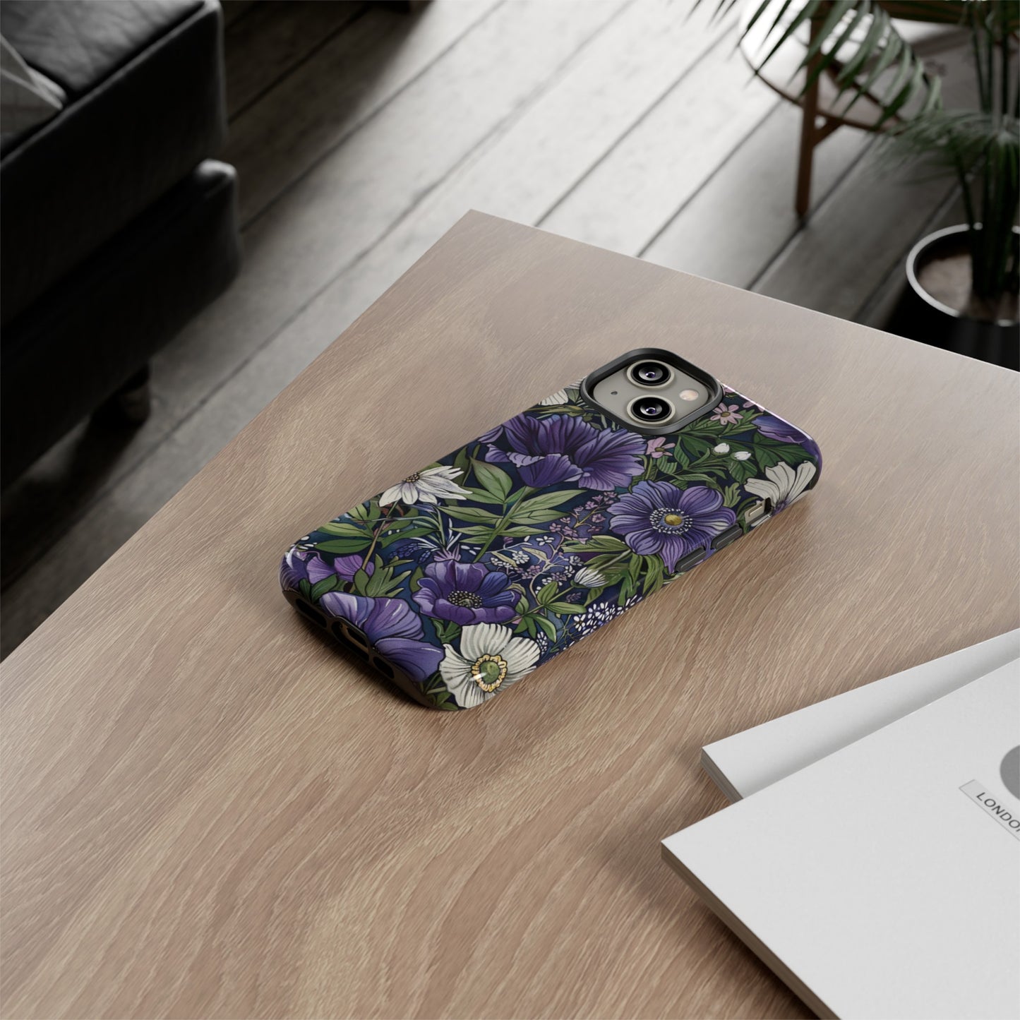 Floral Sage Purple Wildflower Phone Case