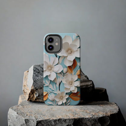 Paper Floral iPhone Case | Delicate Elegance and Nature-Inspired Beauty