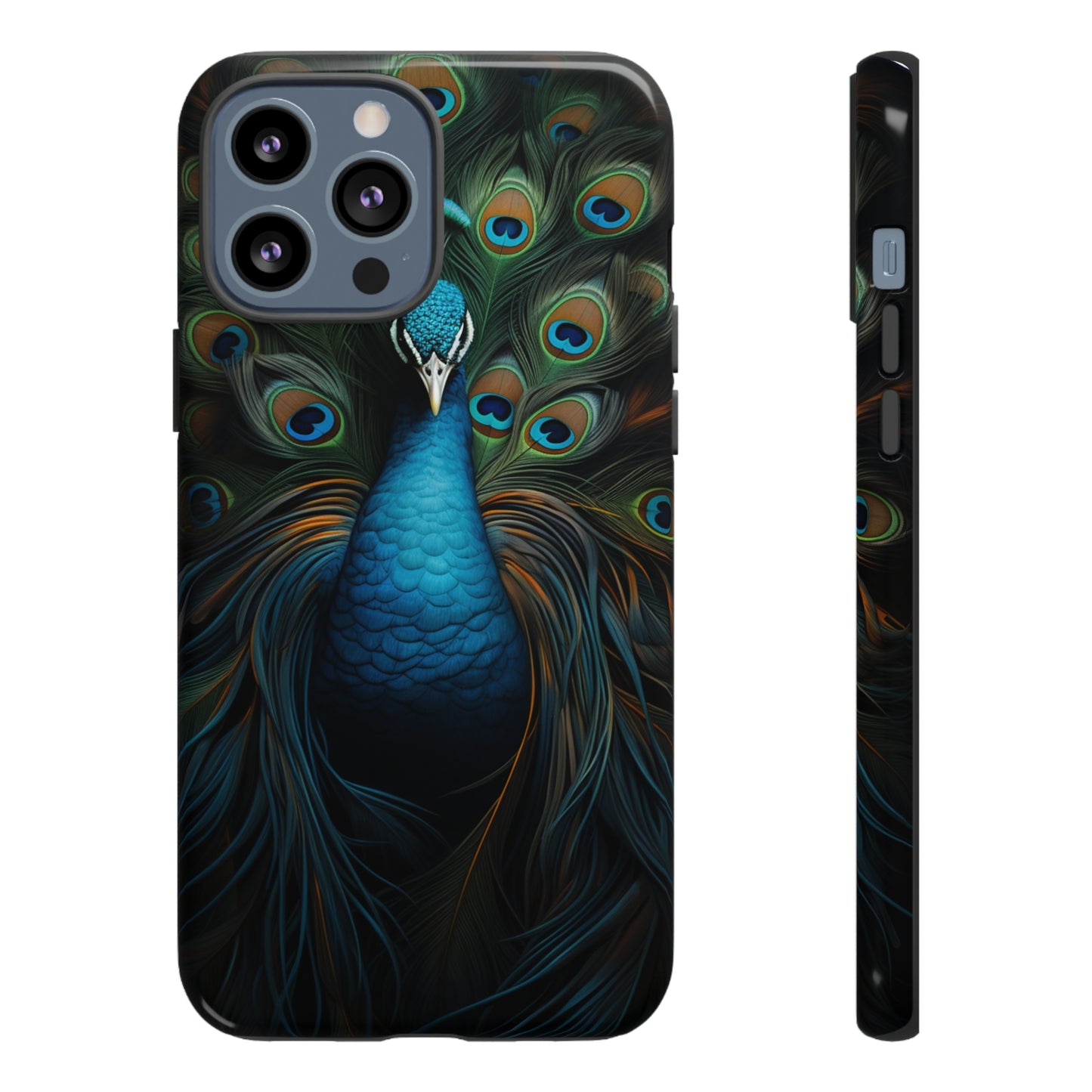 Peacock Feathers iPhone Case - A Timeless Symbol of Elegance for Google Pixel, iPhone, and Samsung Cases