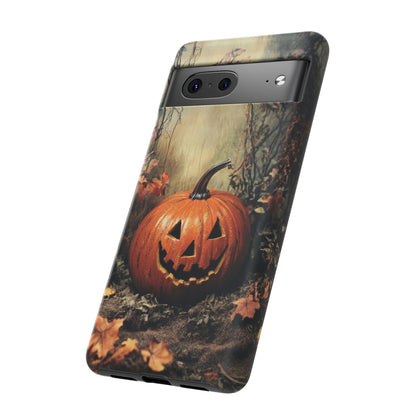 Vintage Style Halloween Jack-o'-Lantern Phone Cover