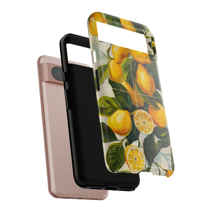 Mediterranean Lemon Italian Tile iPhone 14 Case