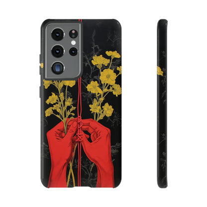 We Are All Connected Floral Phone Case