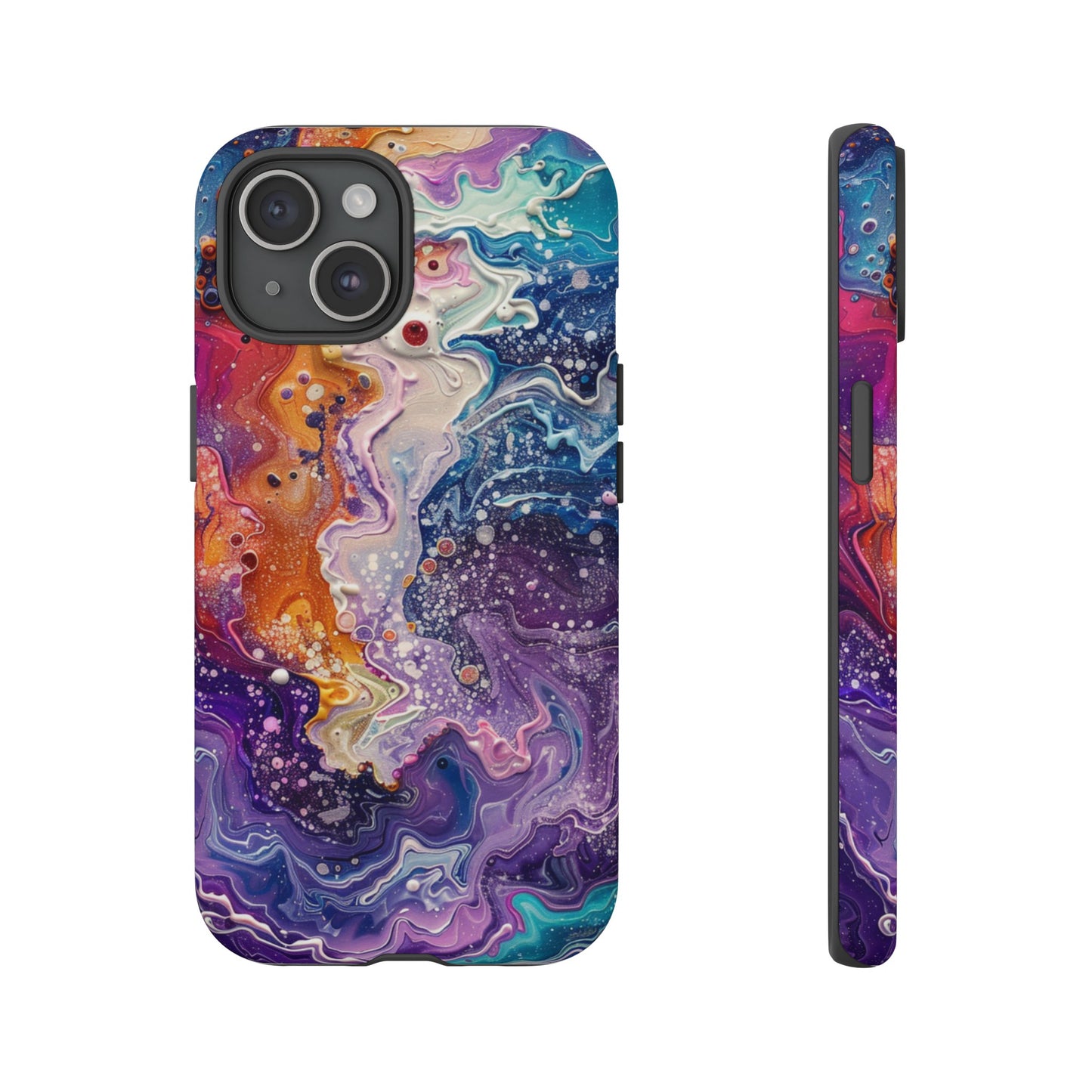 Trippy Psychedelic Color Waves Phone Case