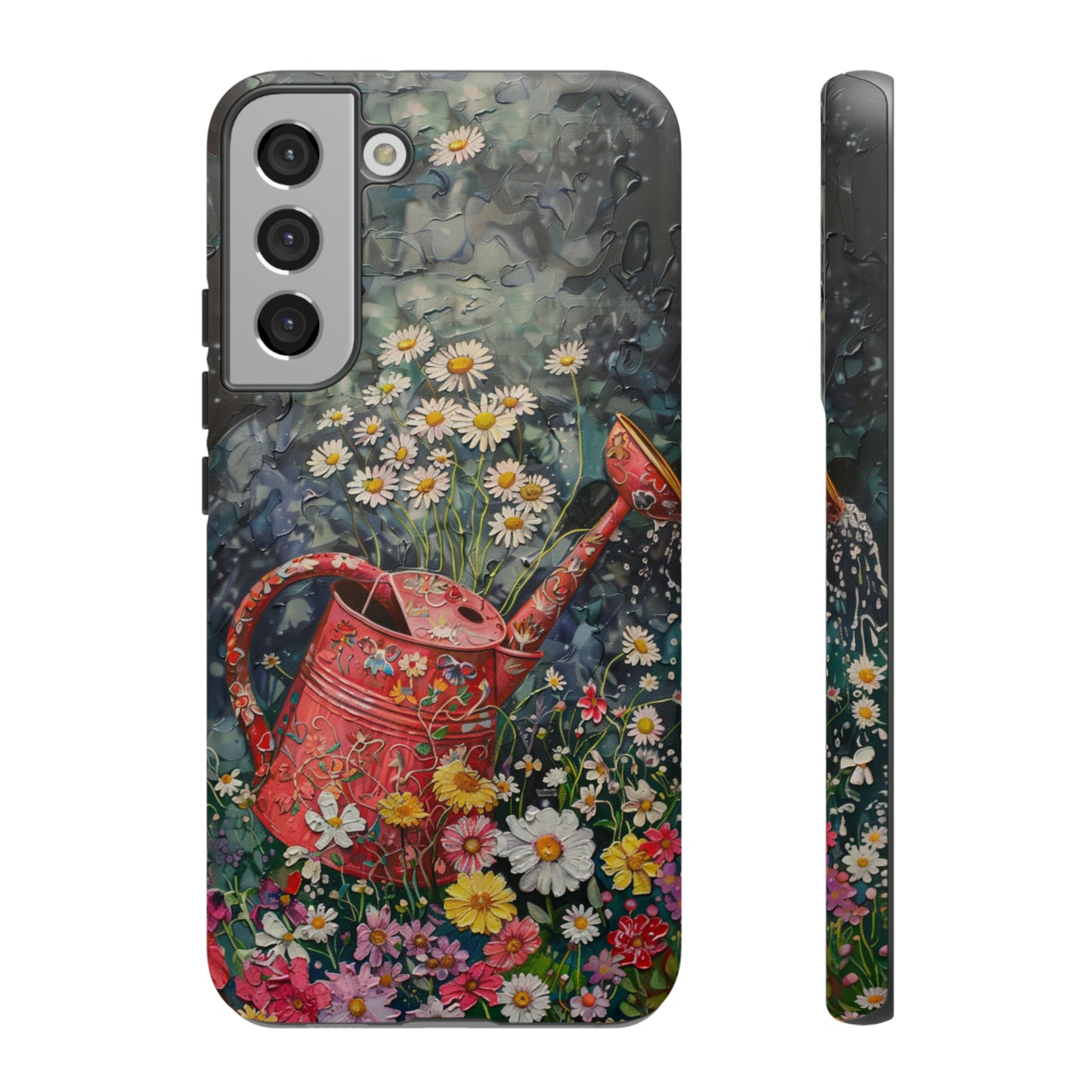 Flowers and Watering Can Floral Oil Painting Phone Case