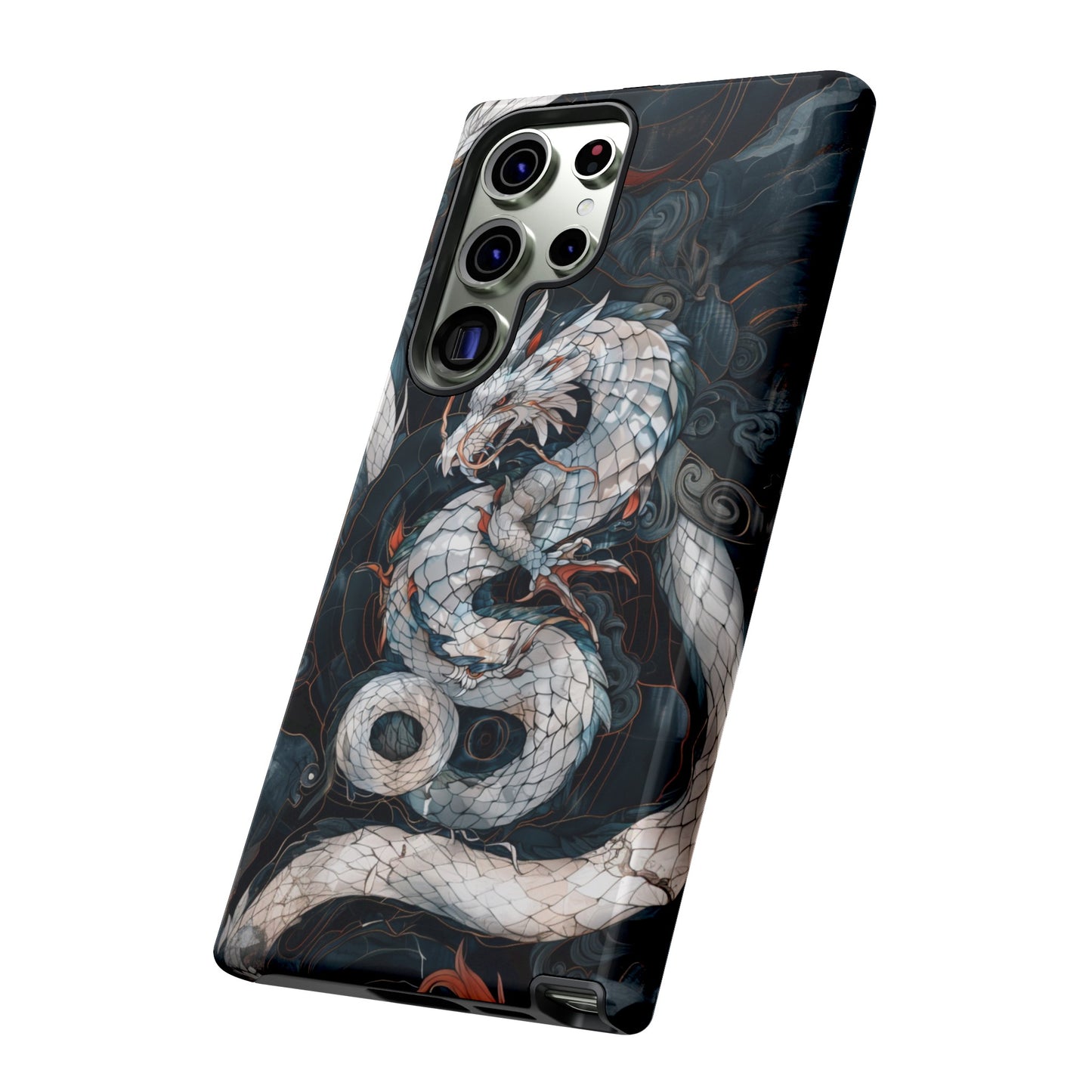 Year of the Dragon Stained Glass Illusion Phone Case