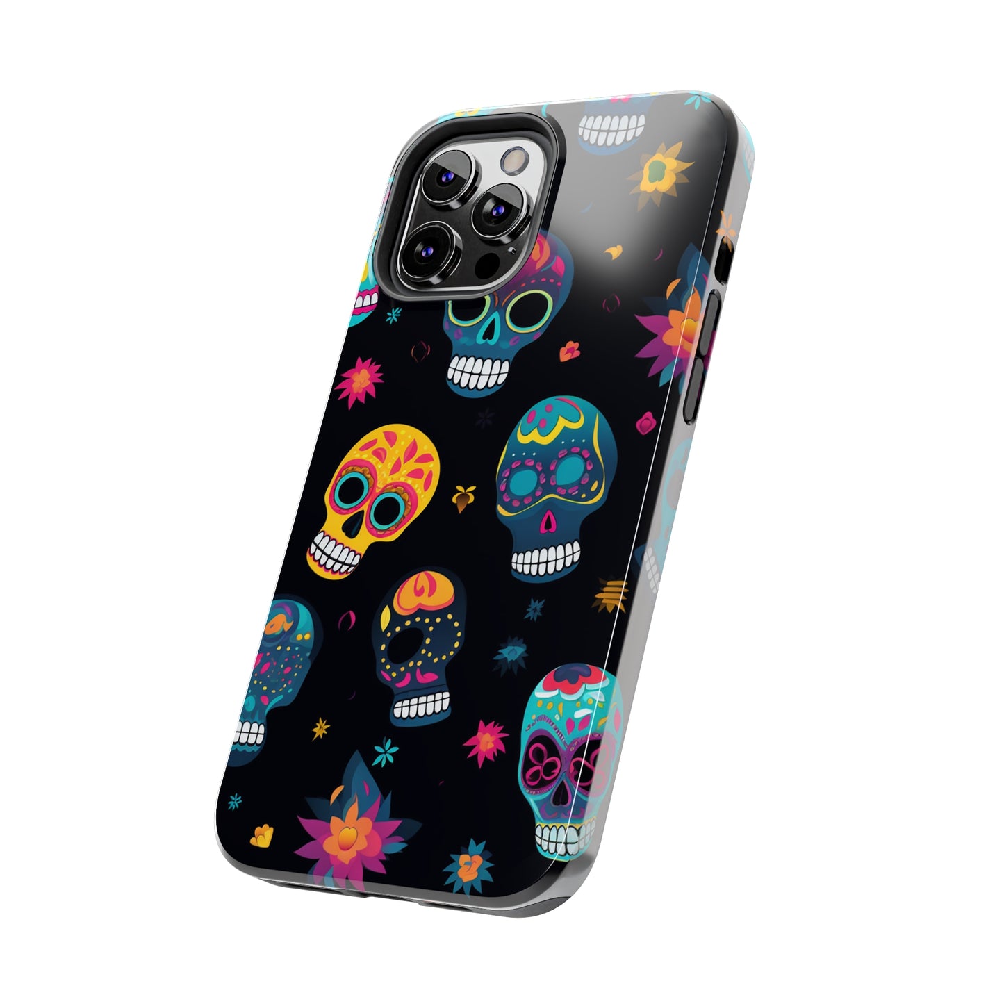 Sugar Skull iPhone Case | Day of the Dead Elegance for Apple iPhone Models