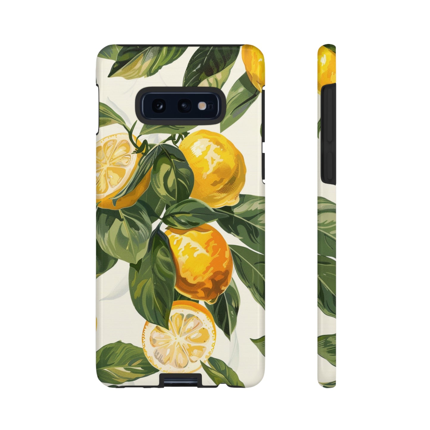 iPhone SE case with Mediterranean design