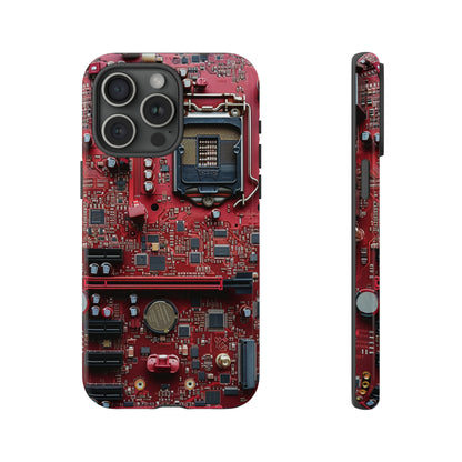 Open Circuit Naked Motherboard Technology Phone Case