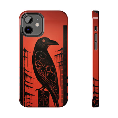 Mystic Totem: Northwest Native American Tribal Raven | Cultural Heritage iPhone Case