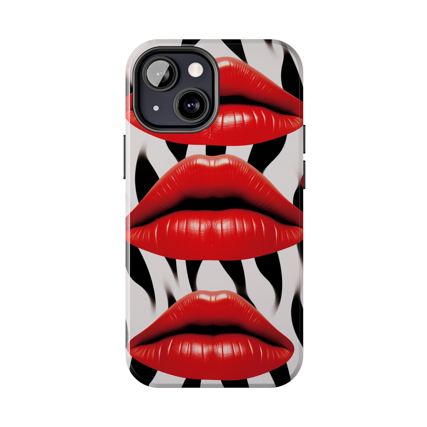 Kiss Lips iPhone Case | Expressive and Playful Design for iPhone 11, 12, 13, 14