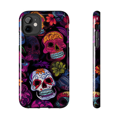 Sugar Skull iPhone Case | Day of the Dead Inspired Design for Halloween