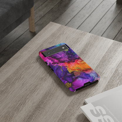 Floral Color Explosion iPhone 12 Case