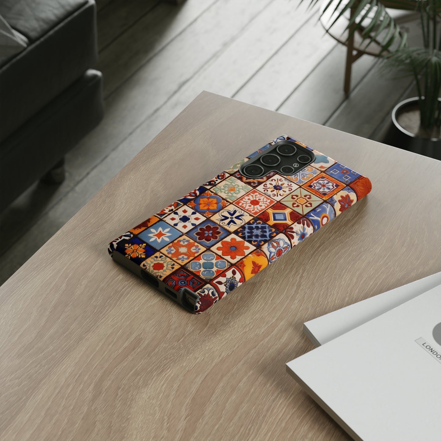 Mexican Tile Phone Case Fits all iPhone 15, Samsung and Pixel