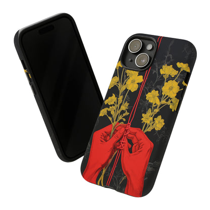 We Are All Connected Floral Phone Case