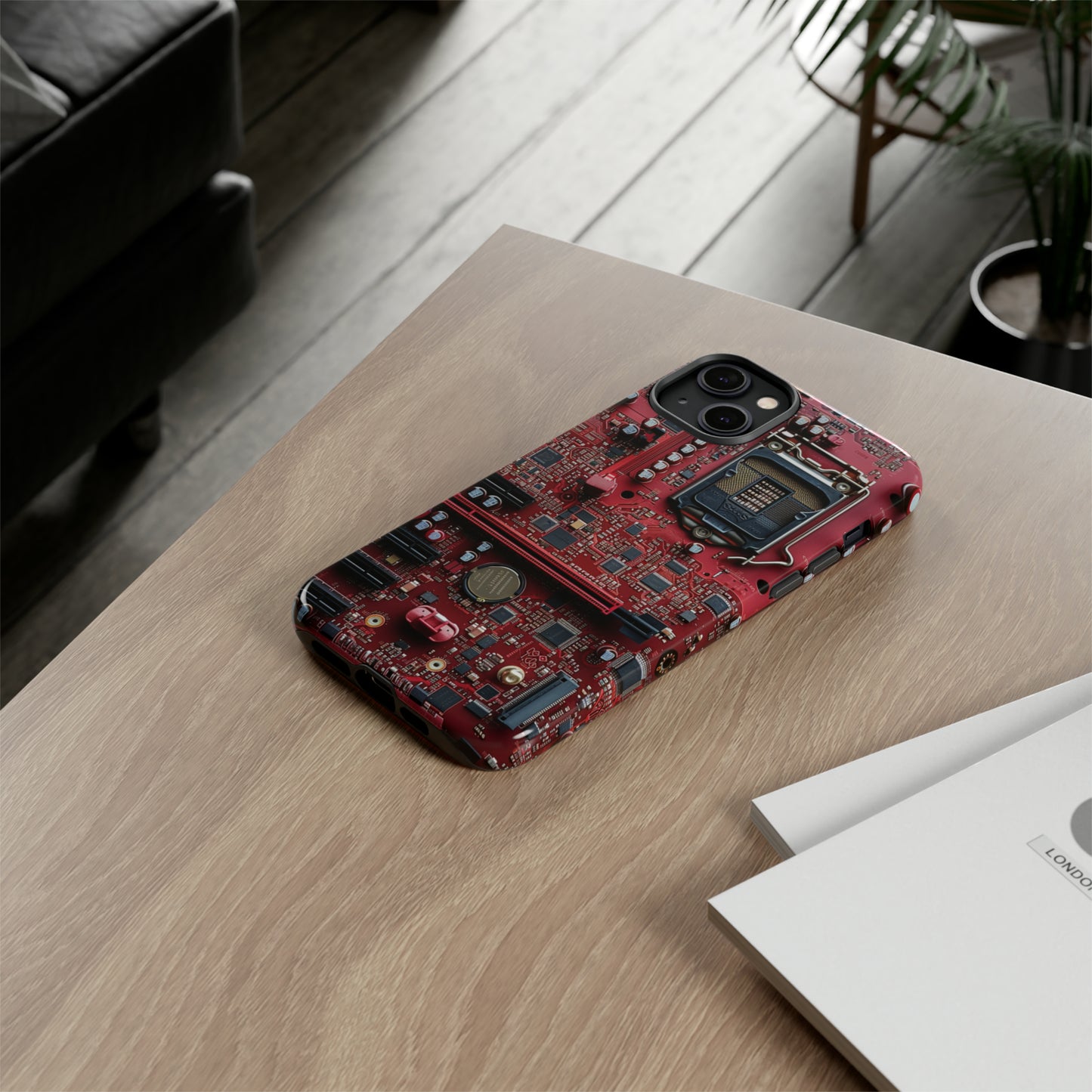 Open Circuit Naked Motherboard Technology Phone Case