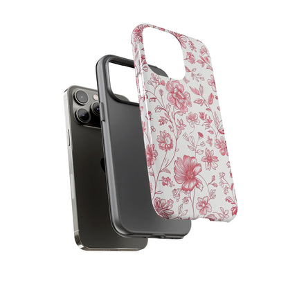 Pink Floral Wildflower Phone Case