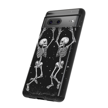 Halloween Dancing Skeletons iPhone Case