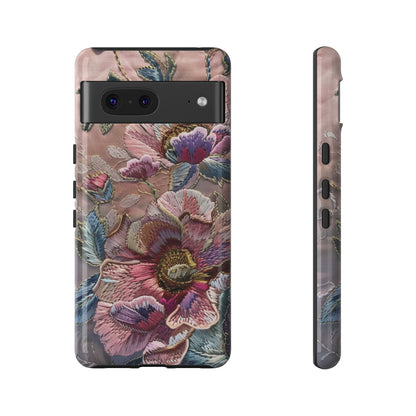 Coquette Embroidery Aesthetic Floral iPhone 14 Case