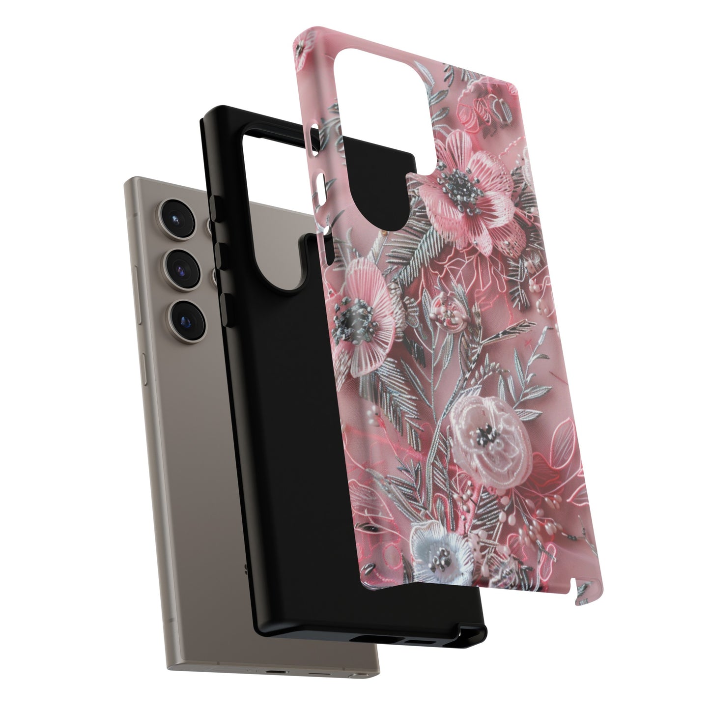 Coquette Aesthetic Floral Art Phone Case