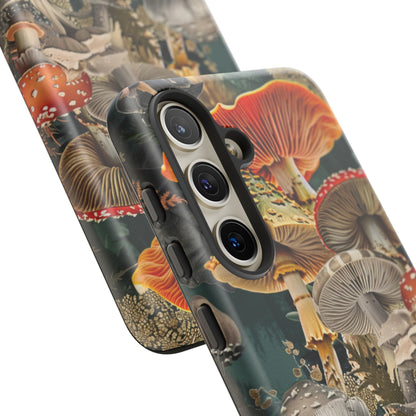 Vintage Illustration Mushroom Collage Phone Case