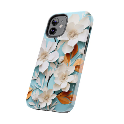Paper Floral iPhone Case | Delicate Elegance and Nature-Inspired Beauty