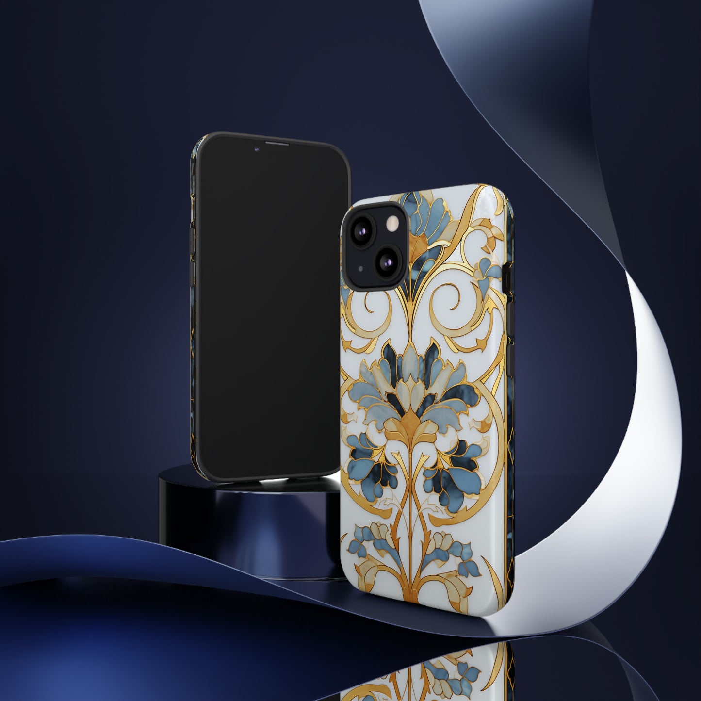 Golden Era Elegance: Art Deco Phone Case