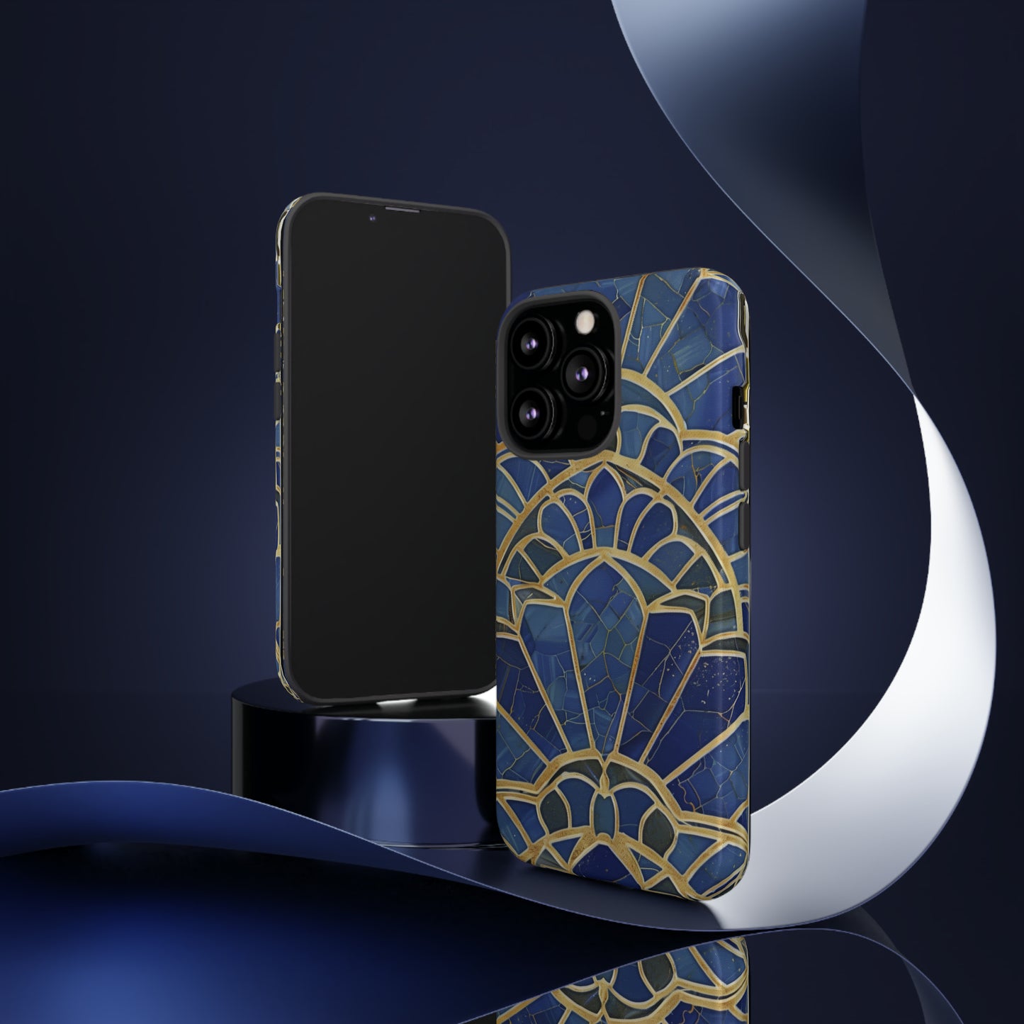 Golden Era Elegance: Art Deco Phone Case