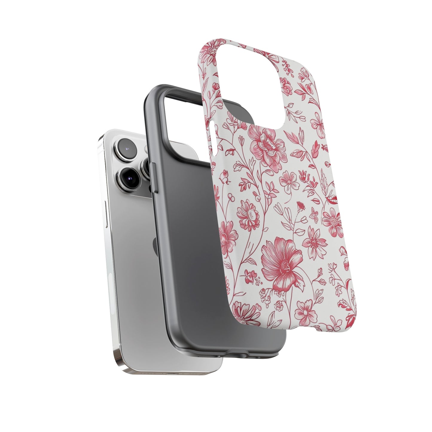 Pink Floral Wildflower Phone Case