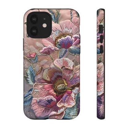 Coquette Embroidery Aesthetic Floral iPhone 14 Case