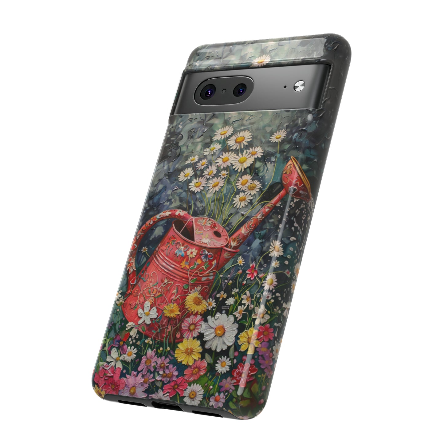 Flowers and Watering Can Floral Oil Painting Phone Case