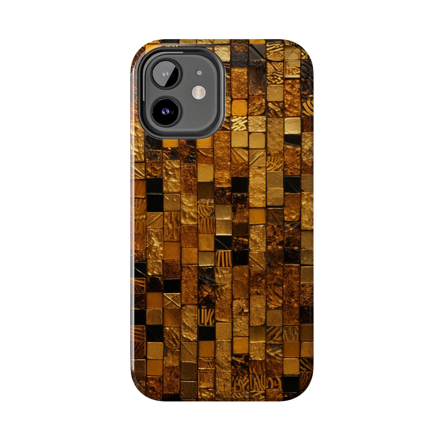 Golden Tile iPhone Case | Add Glamour and Elegance to Your Device