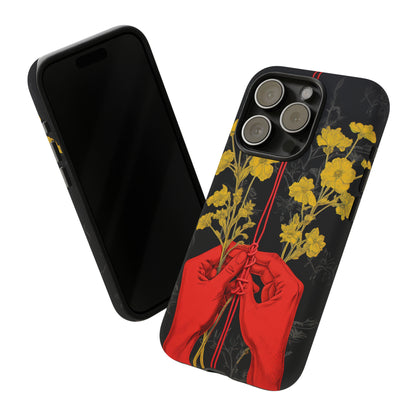 We Are All Connected Floral Phone Case