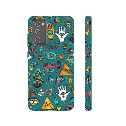 UFOs and Ancient Egypt Talisman Collage Phone Case